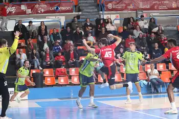 El jugador Brian Estébanez en el último partido jugado en casa