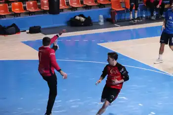 Imagen de archivo de Adrián Sánchez durante uno de los partido de la temporada de la División de Honor Plata Masculina