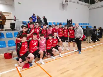 Foto de los jugadores del Alpesa durante el fin de semana