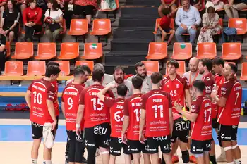 Imagen de los jugadores durante un partido. 