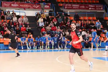 El jugador Jaime González durante un partido.