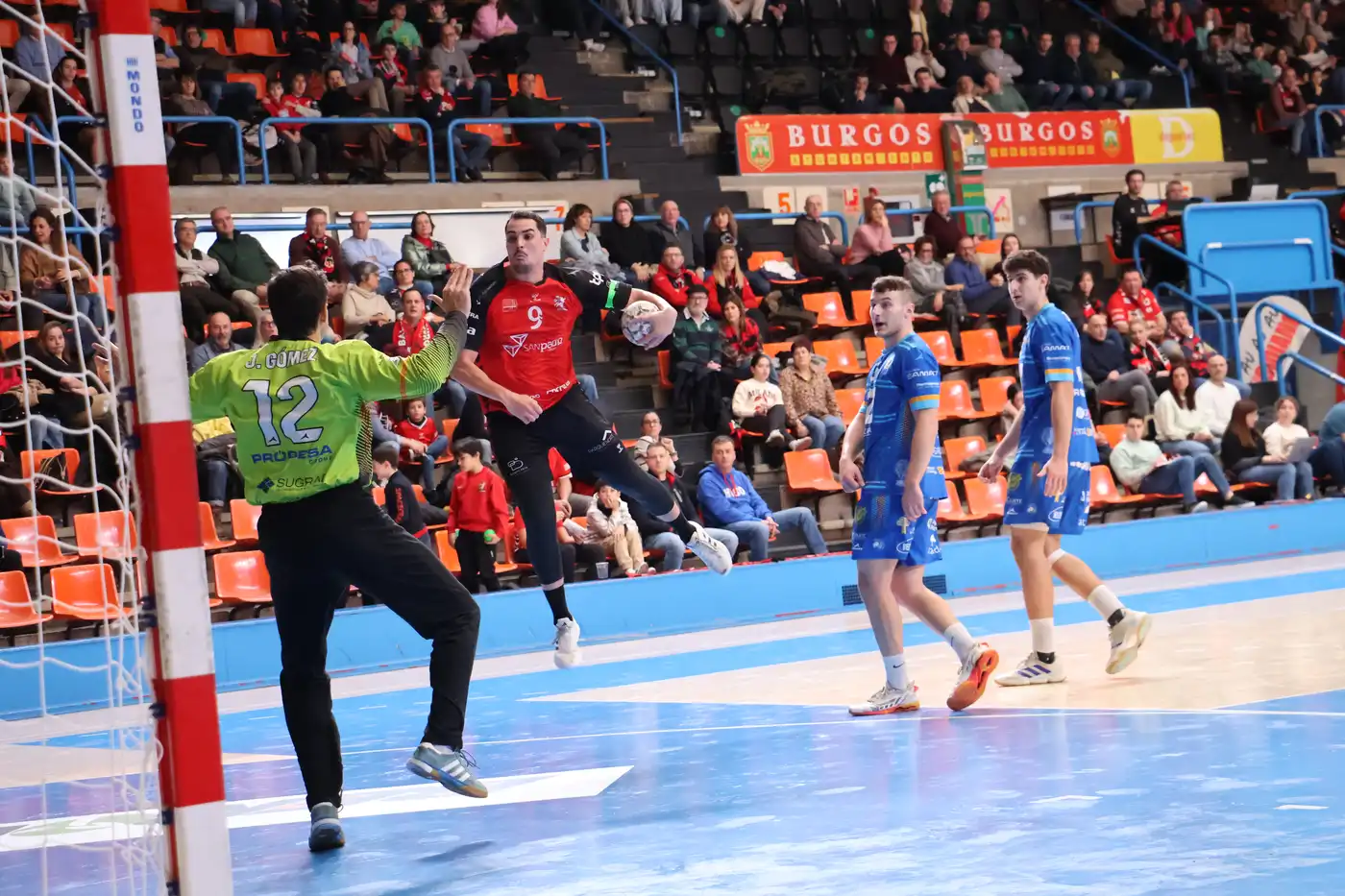 Baja de Nassim Bellahcene en el Club Balonmano Burgos