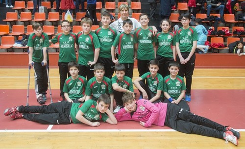 Fuentecillas disputa la final escolar alevin en Aranda de Duero 