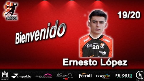 Ernesto López nuevo jugador del UBU San Pablo