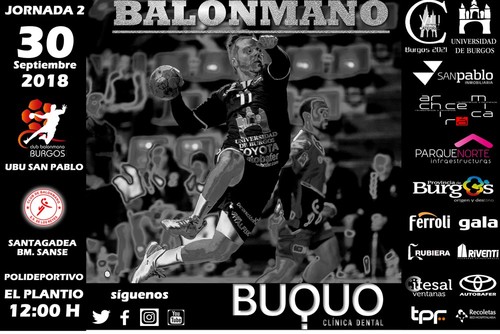 Ubu San Pablo recibe al BM Sanse en el primer partido de liga en el Plantio