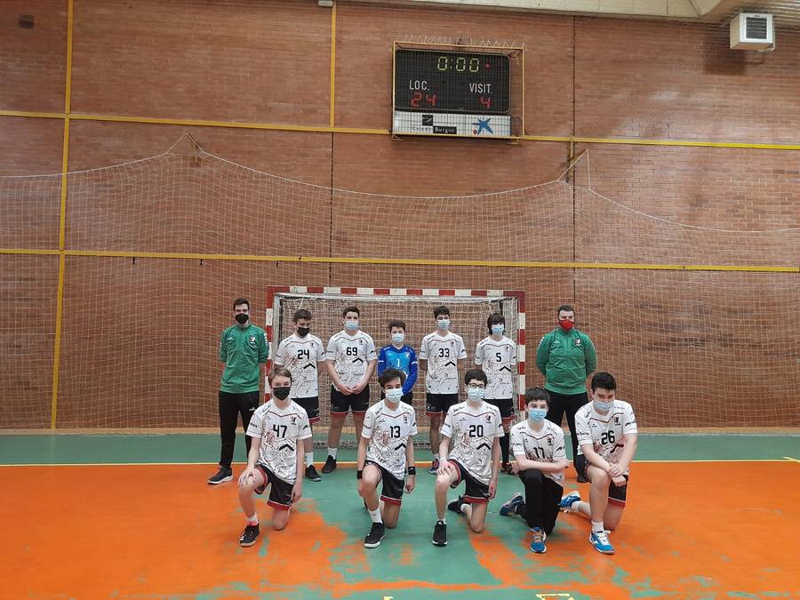 Cadete. Grupo B. J2. MBG BM Burgos 20 - 30 Tecnoaranda