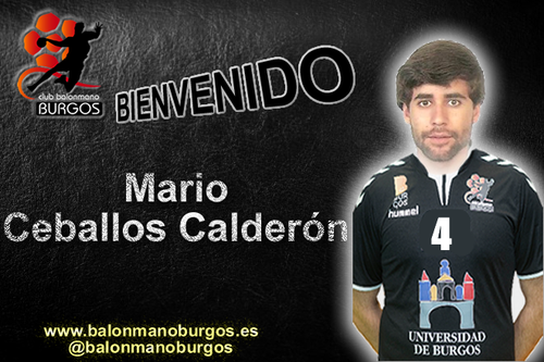 Mario Ceballos Calderón nuevo jugador de Universidad de Burgos