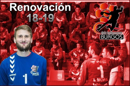 Ibrahim Moral defenderá la portería del UBU San Pablo Burgos la temporada 2018/19