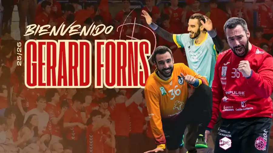 Gerard Forns refuerza la portería de Balonmano Burgos