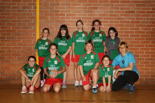 3 - 21 Fuentecillas subcampeón provincial alevin femenino