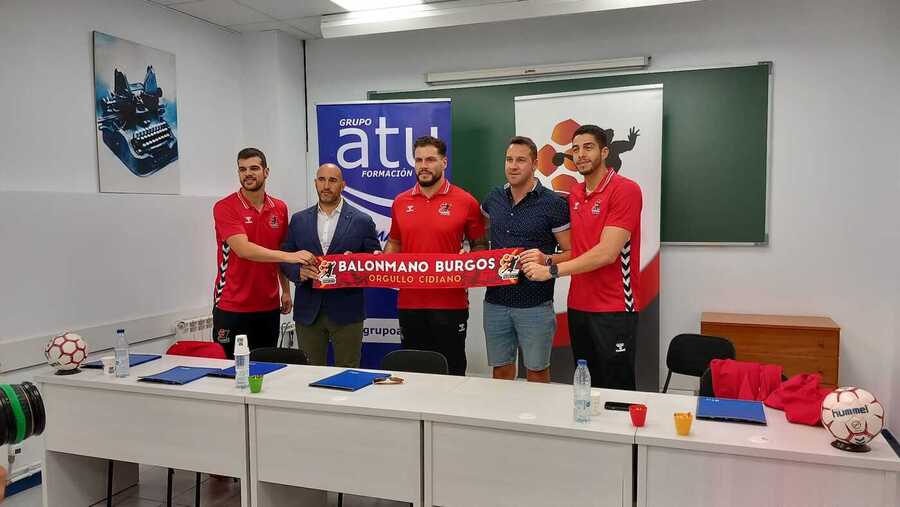 GRUPO atu, nuevo patrocinador del Club Balonmano Burgos esta temporada