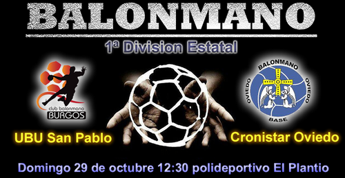 UBU San Pablo inmobiliaria recibe este domingo en el Plantío a las 12:30 al líder invicto Cronistar Oviedo