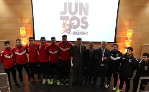 El Club Balonmano Burgos y Fundación Caja de Burgos caminan 'Juntos' por segundo año consecutivo